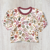 Fairtrade Biojersey Pink Flowers (GOTS)