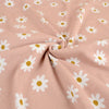 Fairtrade Bio Rib Jersey Daisy Old Pink